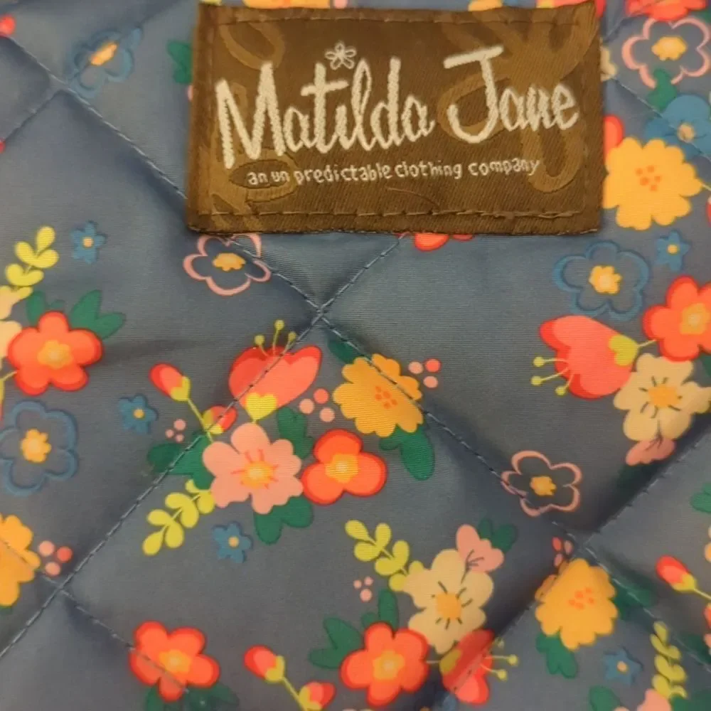 Matilda Jane floral‎ print patchwork backpack